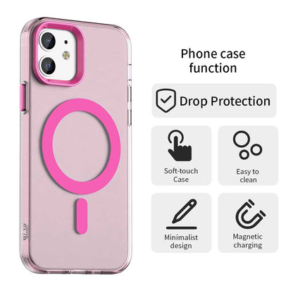 MagSafe futrola za Apple iPhone 12 / 12 Pro, Techsuit, CandyCase, Roze