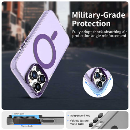 MagSafe futrola za Apple iPhone 12 Pro Max, Techsuit, CandyCase, Ljubičasta