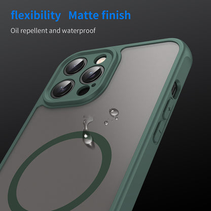 MagSafe futrola za Apple iPhone 12 Pro Max, Techsuit, HaloFrost II, Zelena