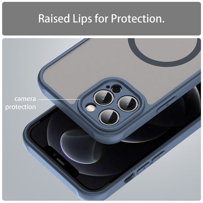 MagSafe futrola za Apple iPhone 12 Pro, Techsuit, HaloFrost II, Tamnoplava