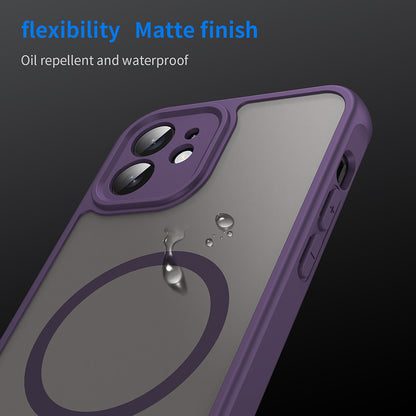 MagSafe futrola za Apple iPhone 12, Techsuit, HaloFrost II, Ljubičasta