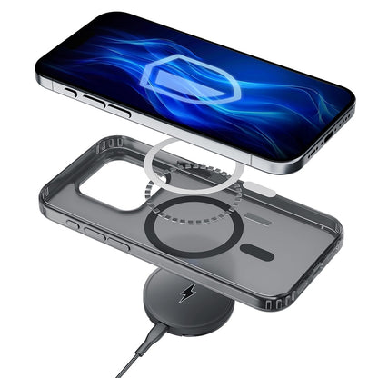 MagSafe futrola za Apple iPhone 13 Pro Max, 3MK, Frosty MagCase, Crna Satenska