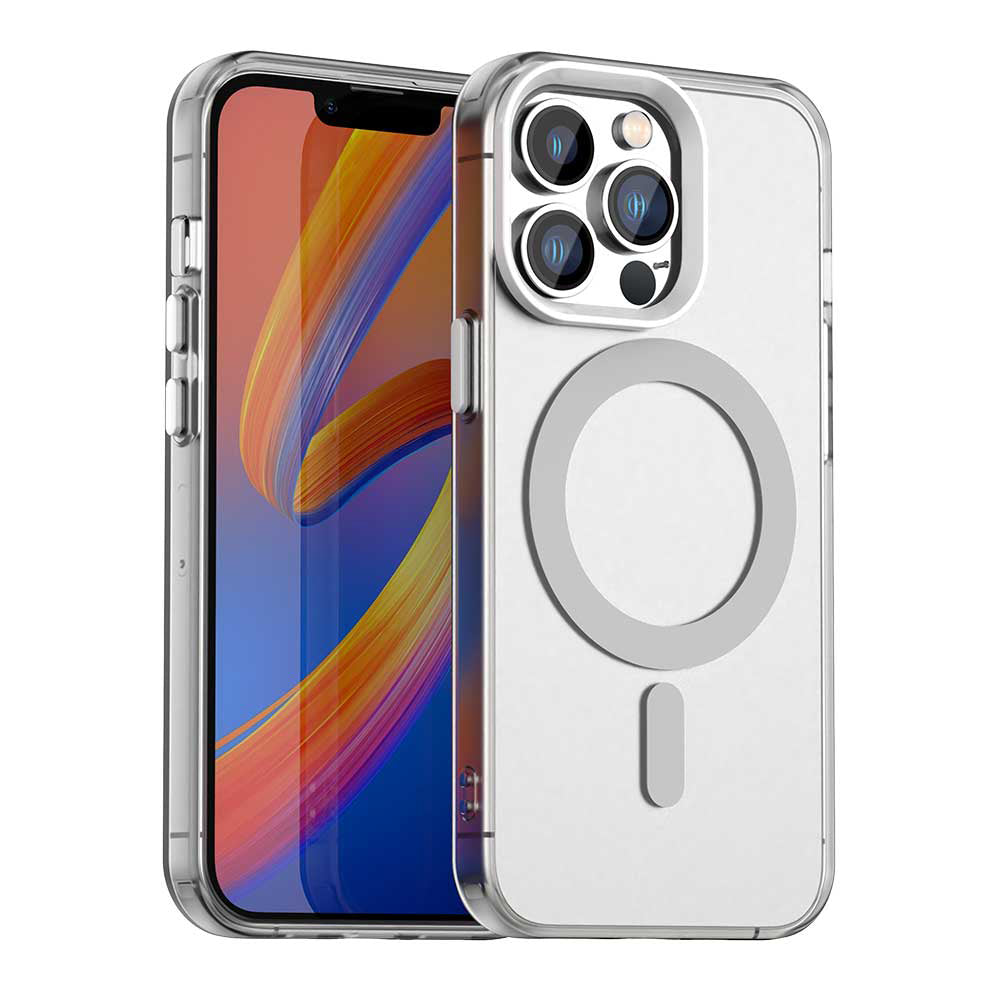 MagSafe futrola za Apple iPhone 13 Pro Max, Techsuit, CandyCase, Bela
