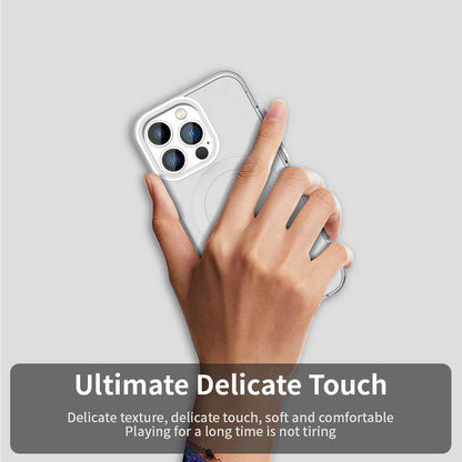 MagSafe futrola za Apple iPhone 13 Pro Max, Techsuit, CandyCase, Bela