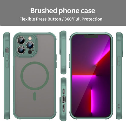 MagSafe futrola za Apple iPhone 13 Pro Max, Techsuit, HaloFrost II, Zelena