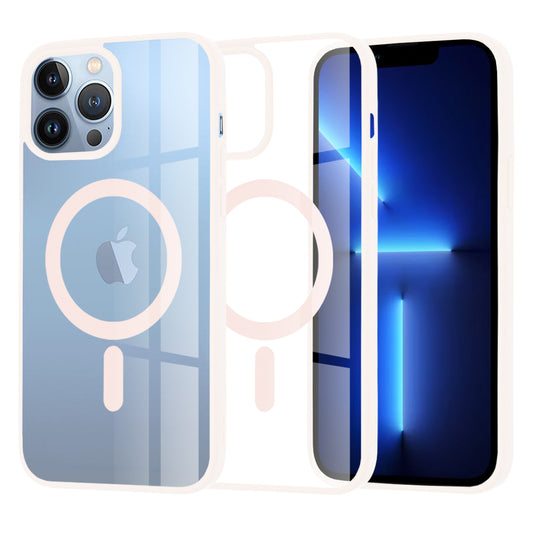 Futrola MagSafe za Apple iPhone 13 Pro Max, Techsuit, Pro, Roze