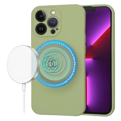 MagSafe futrola za Apple iPhone 13 Pro, Techsuit, SoftFlex, Matcha