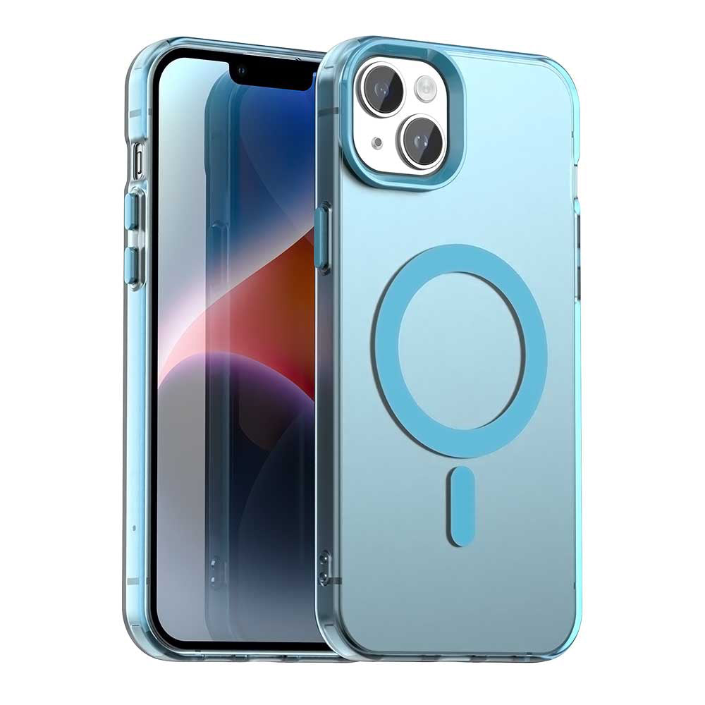 MagSafe futrola za Apple iPhone 13, Techsuit, CandyCase, Plava