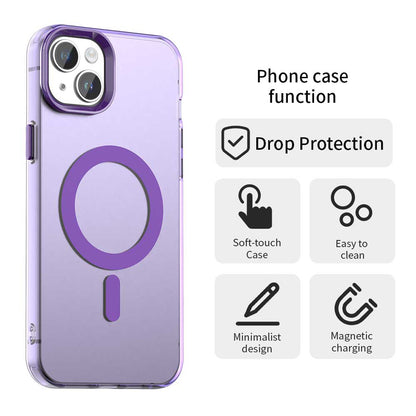 MagSafe futrola za Apple iPhone 13, Techsuit, CandyCase, Ljubičasta