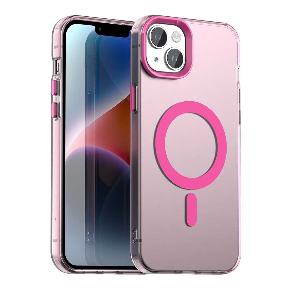 MagSafe futrola za Apple iPhone 13, Techsuit, CandyCase, Roze