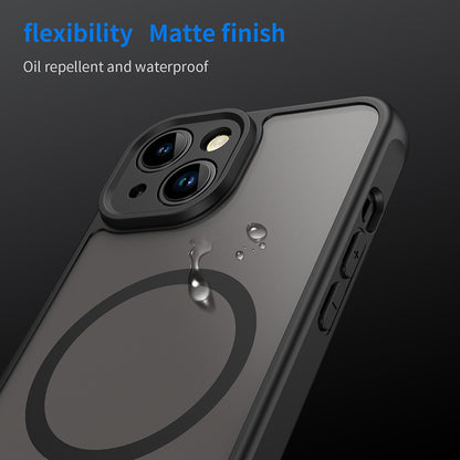 MagSafe futrola za Apple iPhone 13, Techsuit, HaloFrost II, Crna