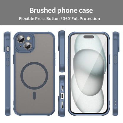 MagSafe futrola za Apple iPhone 14 Plus, Techsuit, HaloFrost II, Tamnoplava