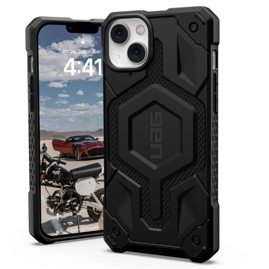 MagSafe futrola za Apple iPhone 14 Plus, Urban Armor Gear, Monarch Pro Kevlar, Crna