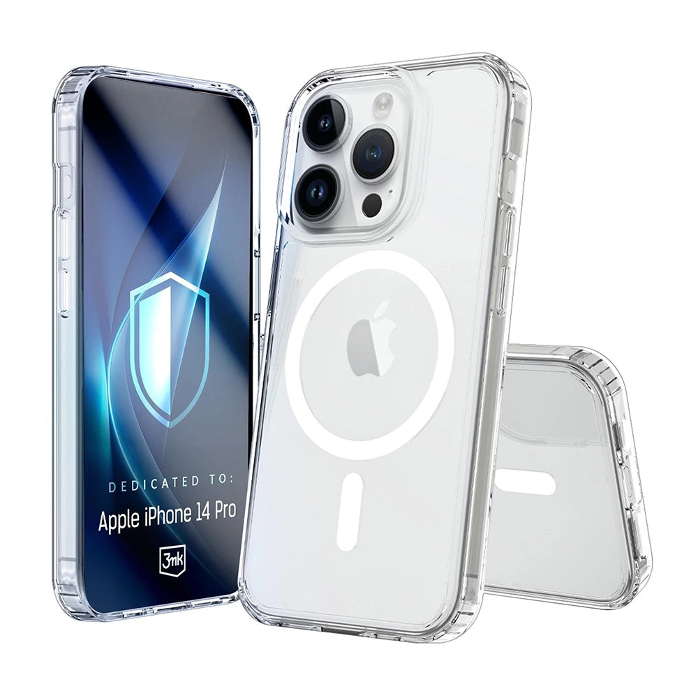 MagSafe futrola za Apple iPhone 14 Pro, 3MK, Armor MagCase, Providna