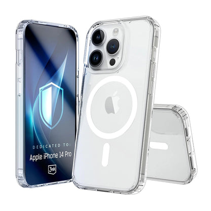 MagSafe futrola za Apple iPhone 14 Pro, 3MK, Armor MagCase, Providna