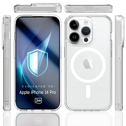 MagSafe futrola za Apple iPhone 14 Pro, 3MK, Armor MagCase, Providna