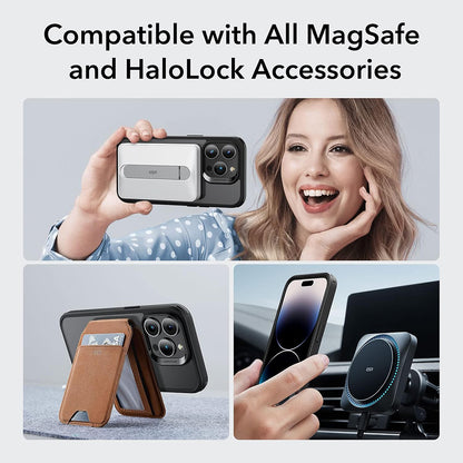 MagSafe futrola za Apple iPhone 14 Pro, ESR, Classic Hybrid, Crna Satenska