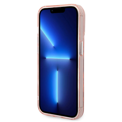 Futrola MagSafe za Apple iPhone 14 Pro, Karl Lagerfeld, Karl & Choupette Aluminium, Roze