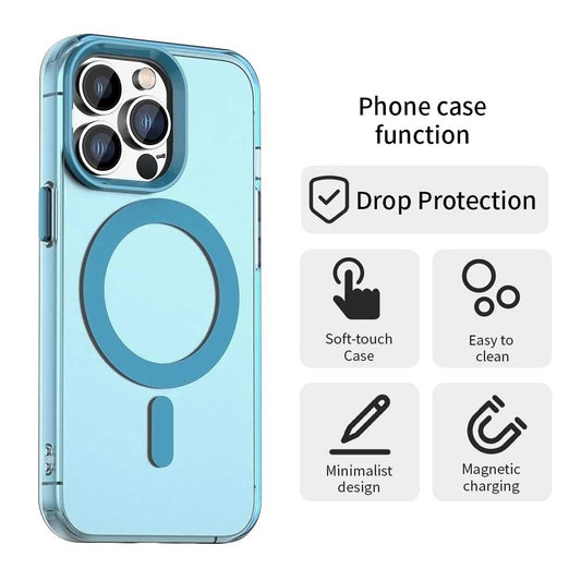 MagSafe futrola za Apple iPhone 14 Pro Max, Techsuit, CandyCase, Plava