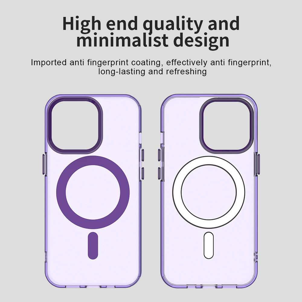 MagSafe futrola za Apple iPhone 14 Pro Max, Techsuit, CandyCase, Ljubičasta