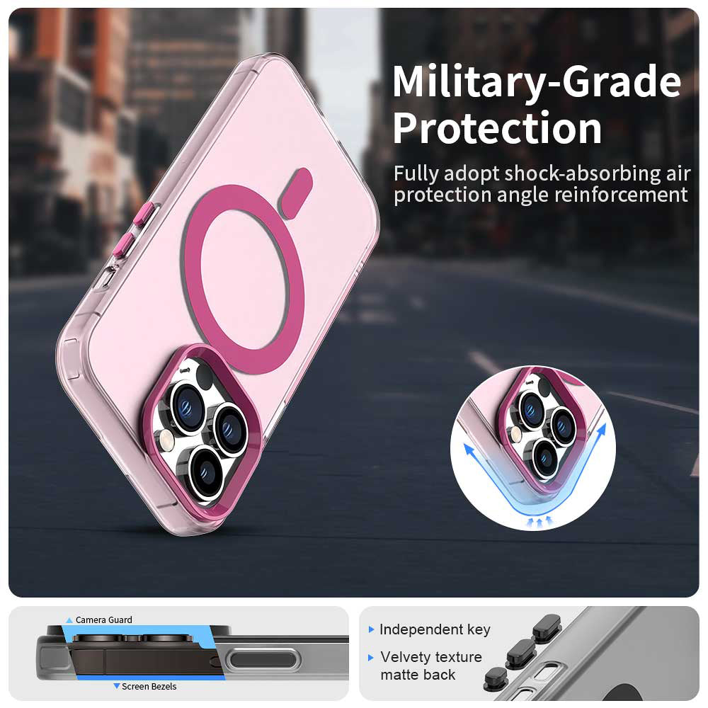 MagSafe futrola za Apple iPhone 14 Pro Max, Techsuit, CandyCase, Roze