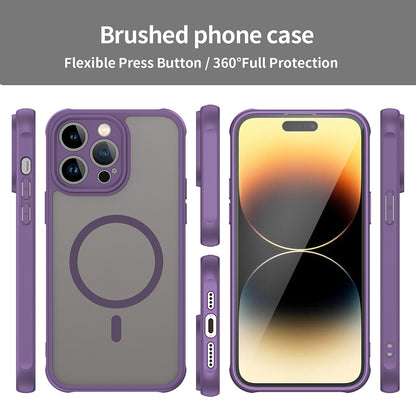 MagSafe futrola za Apple iPhone 14 Pro, Techsuit, HaloFrost II, Ljubičasta