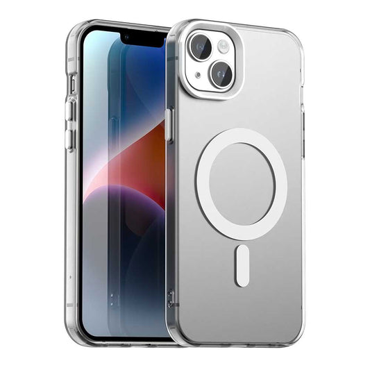 MagSafe futrola za Apple iPhone 14, Techsuit, CandyCase, Bela