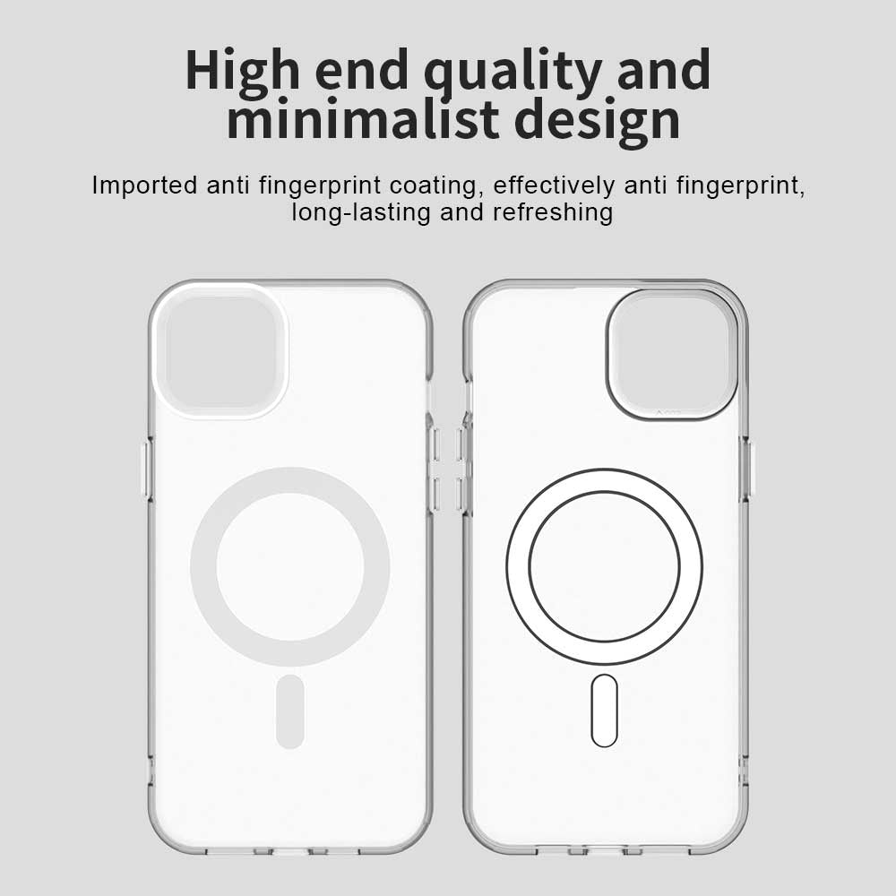 MagSafe futrola za Apple iPhone 14, Techsuit, CandyCase, Bela