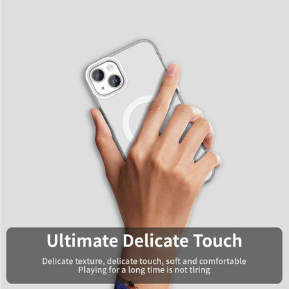 MagSafe futrola za Apple iPhone 14, Techsuit, CandyCase, Bela
