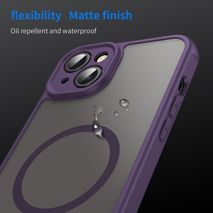 MagSafe futrola za Apple iPhone 14, Techsuit, HaloFrost II, Ljubičasta