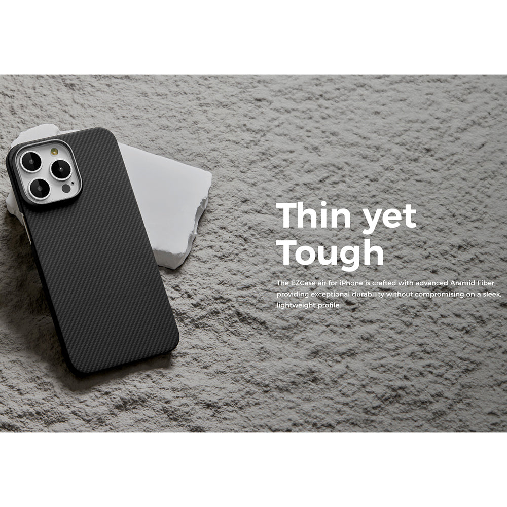 Futrola MagSafe za Apple iPhone 15, Edizard, Air, Crna