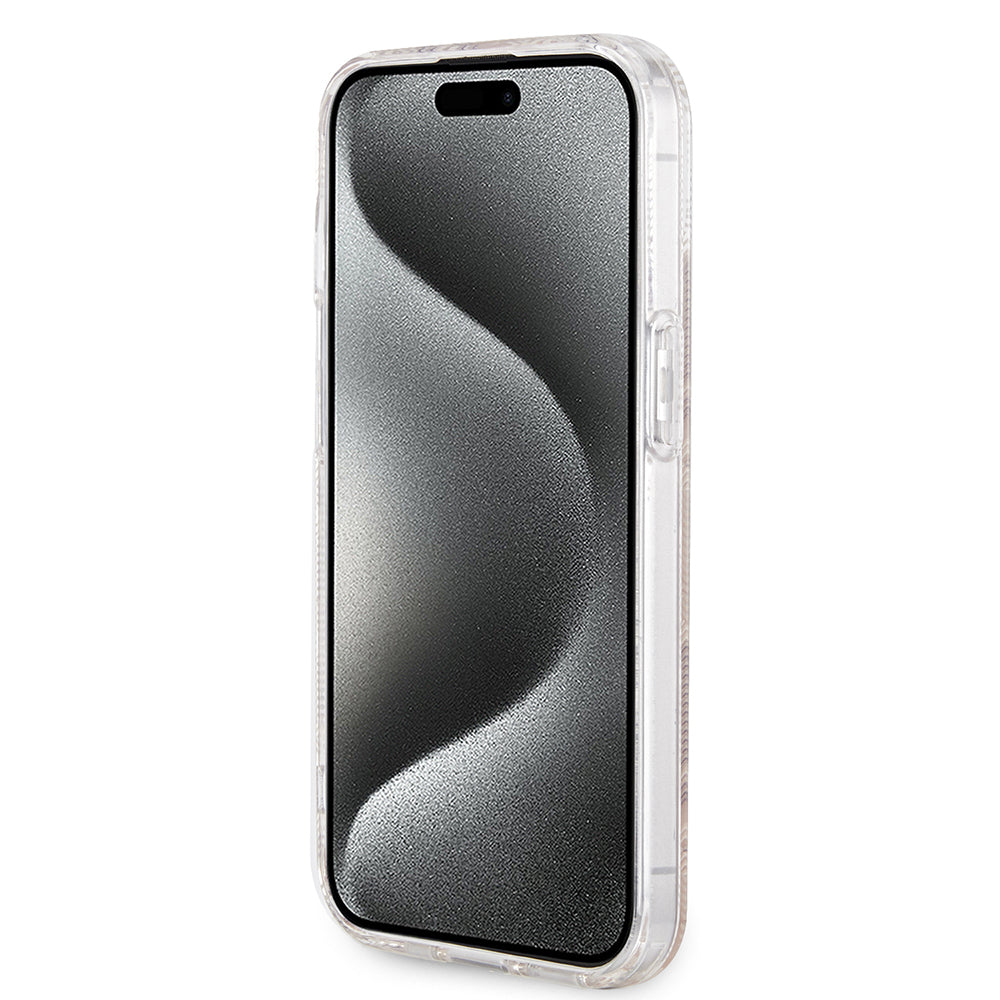 Futrola MagSafe za Apple iPhone 15, Guess, IML Gcube, Braon