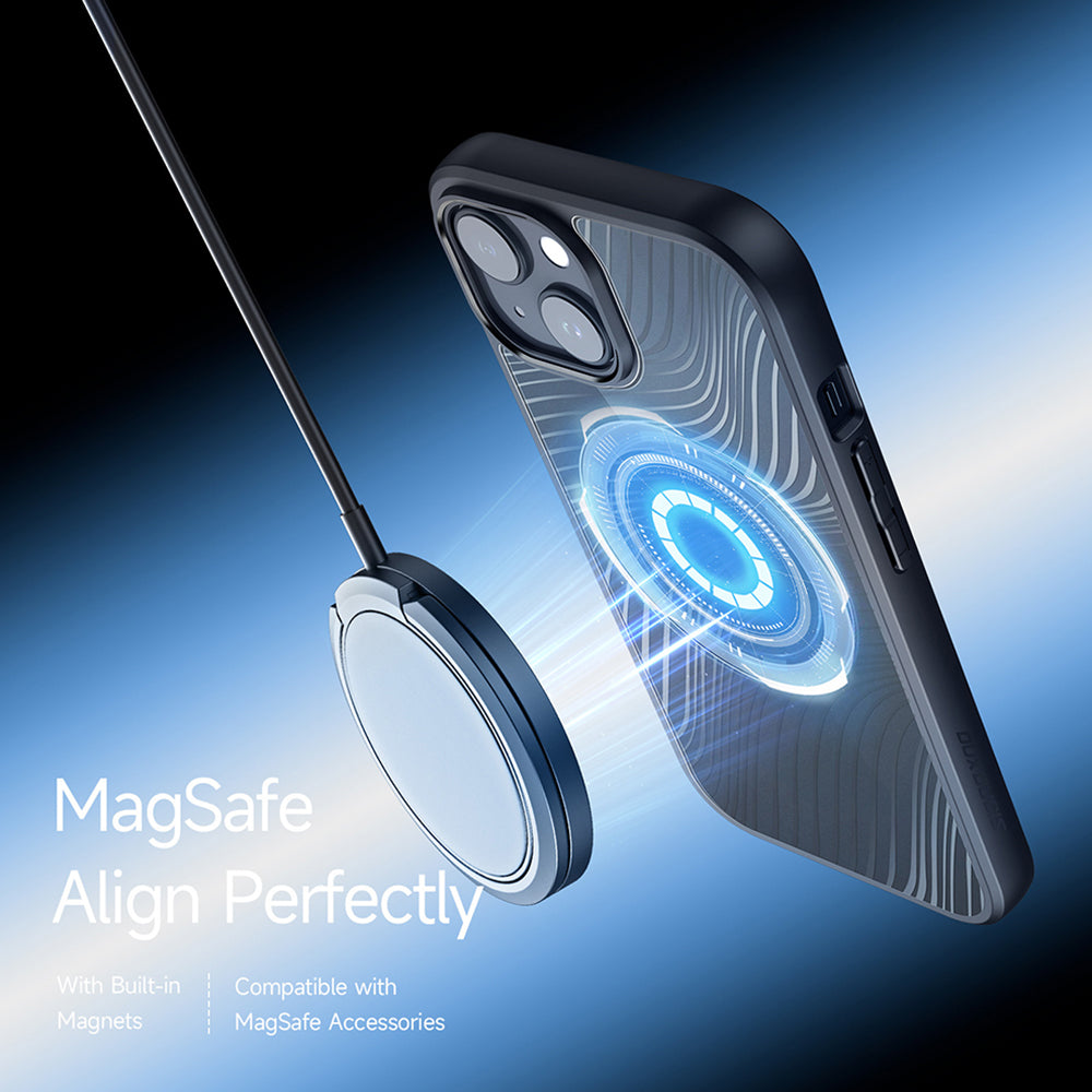 MagSafe futrola za Apple iPhone 15 Plus, DUX DUCIS, Aimo, Crna