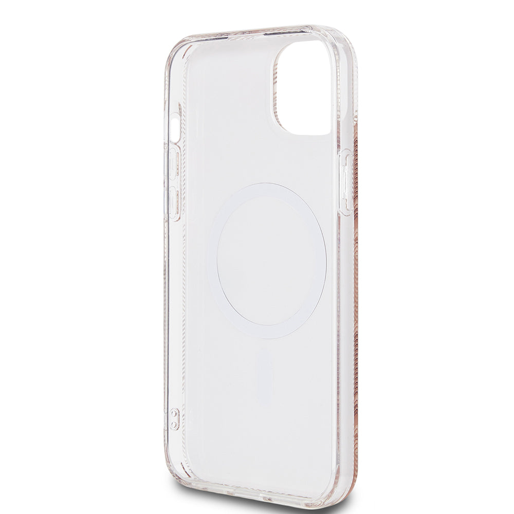 Futrola MagSafe za Apple iPhone 15 Plus, Guess, IML Gcube, Braon