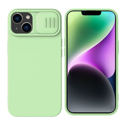 MagSafe futrola za Apple iPhone 15 Plus, Nillkin, CamShield Silky, Svetlo Zelena