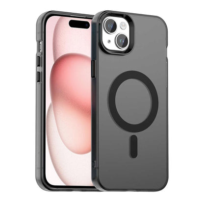 MagSafe futrola za Apple iPhone 15 Plus, Techsuit, CandyCase, Crna
