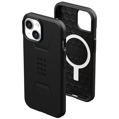 MagSafe futrola za Apple iPhone 15 Plus, Urban Armor Gear, Civilian, Crna