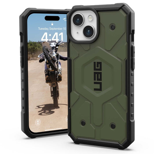MagSafe futrola za Apple iPhone 15 Plus, Urban Armor Gear, Pathfinder, Zelena