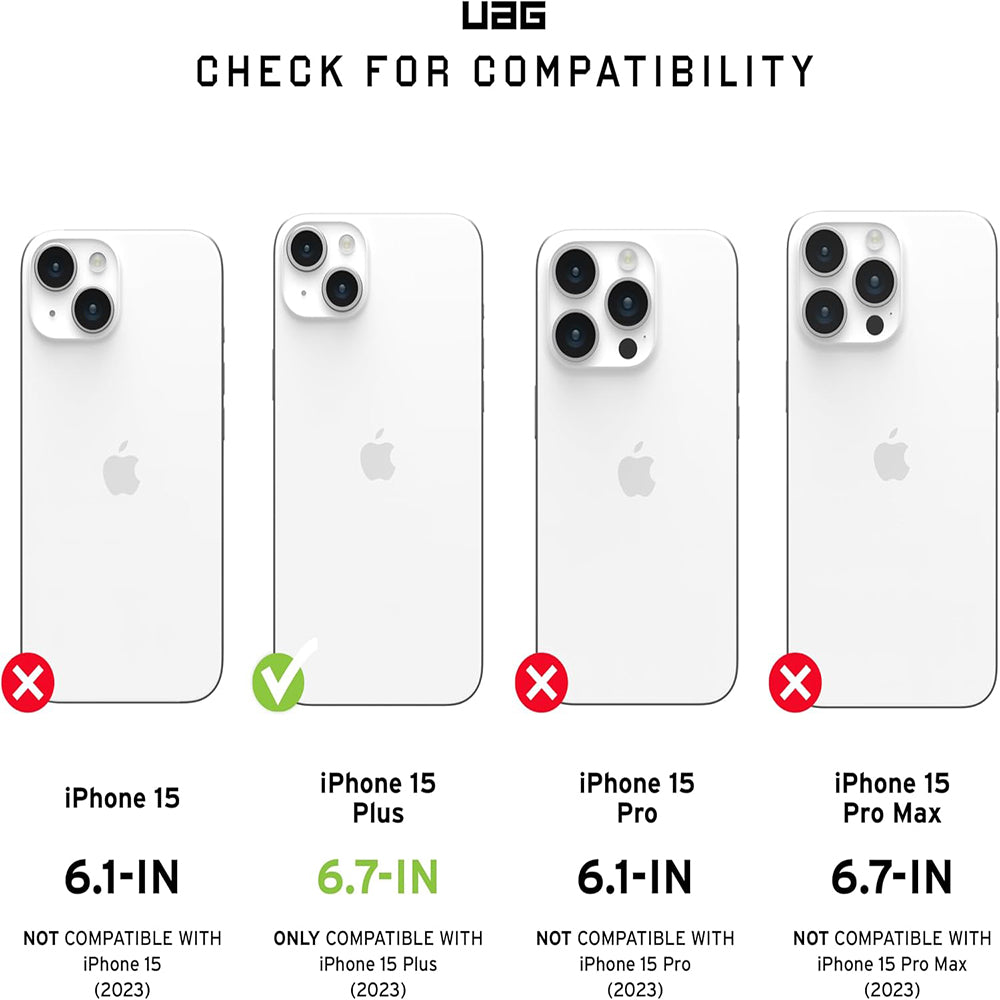 MagSafe futrola za Apple iPhone 15 Plus, Urban Armor Gear, Pathfinder, Zelena