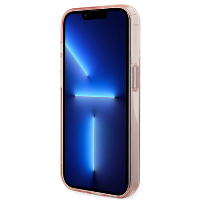 Futrola MagSafe za Apple iPhone 15 Pro, Karl Lagerfeld, Ring Stand Choupette's Head, Roze