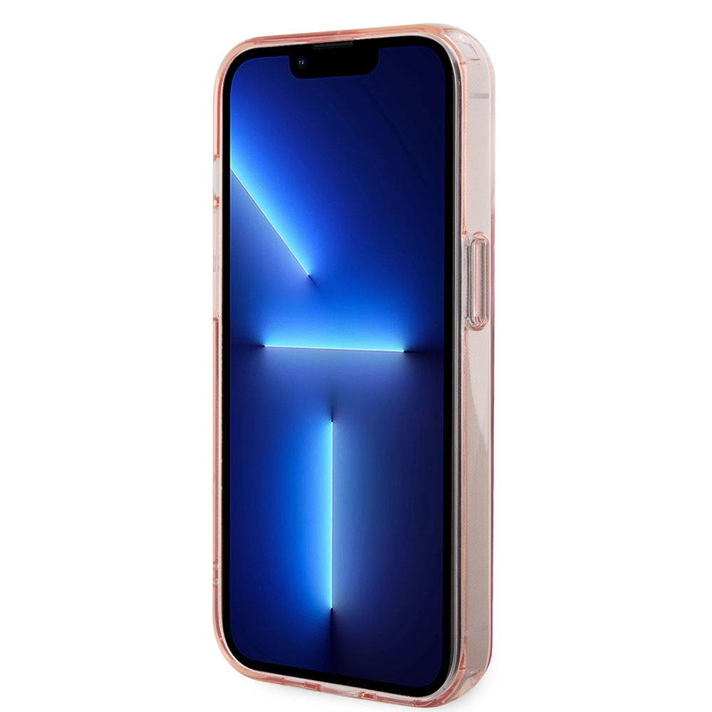 Futrola MagSafe za Apple iPhone 15 Pro, Karl Lagerfeld, Ring Stand Karl & Choupette, Roze