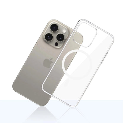 MagSafe futrola za Apple iPhone 15 Pro Max, 3MK, Clear MagCase, Providna