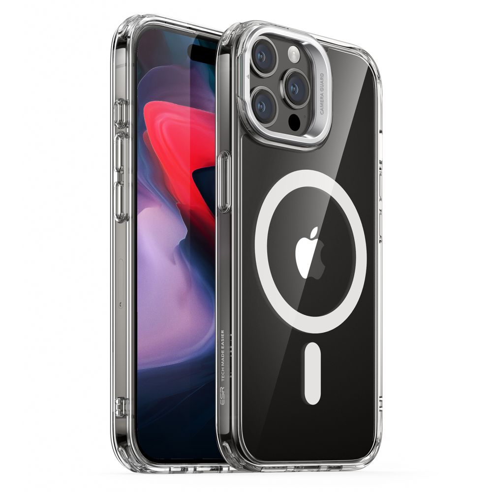 MagSafe futrola za Apple iPhone 15 Pro Max, ESR, Classic Hybrid Kickstand, Providna