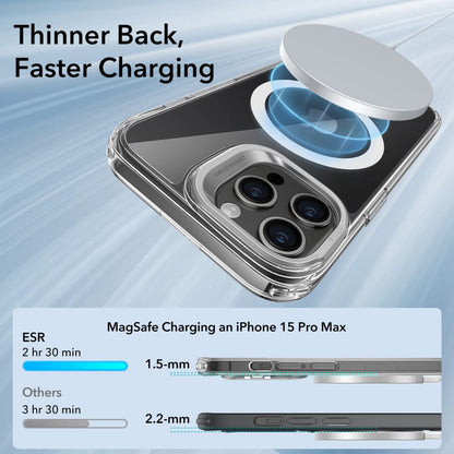 MagSafe futrola za Apple iPhone 15 Pro Max, ESR, Classic Hybrid Kickstand, Providna