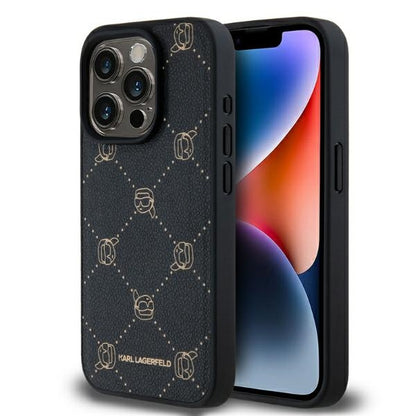 Futrola MagSafe za Apple iPhone 15 Pro Max, Karl Lagerfeld, Karl's Head, Crna