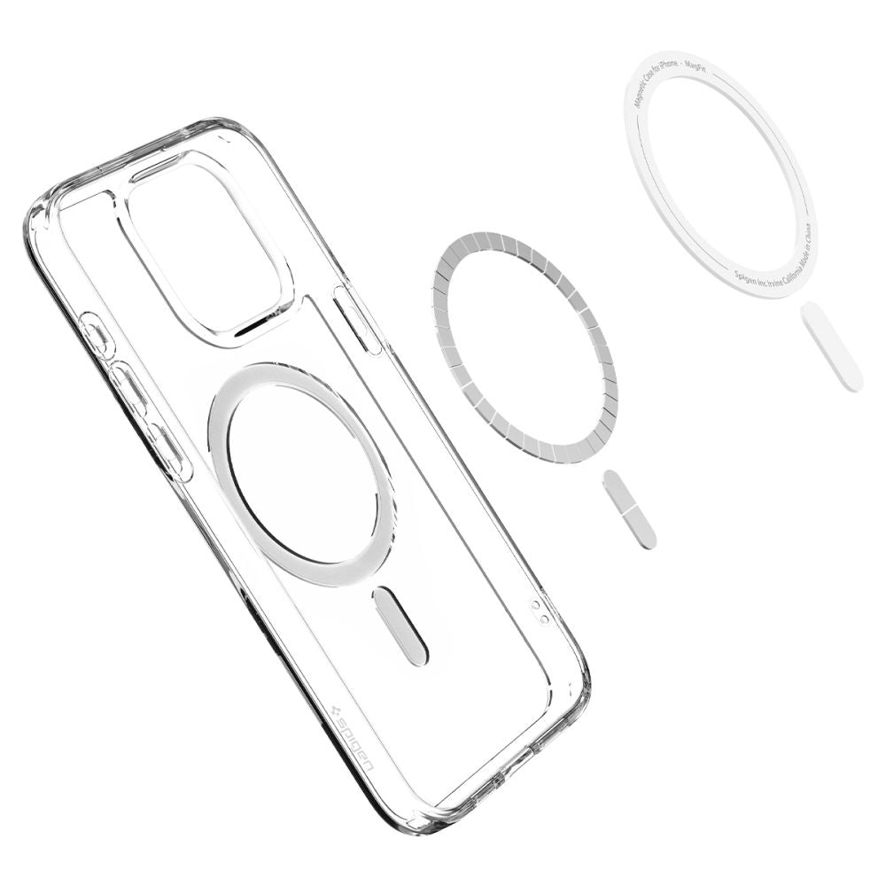 Futrola MagSafe za Apple iPhone 15 Pro Max, Spigen, Ultra Hybrid, Crna ACS06577
