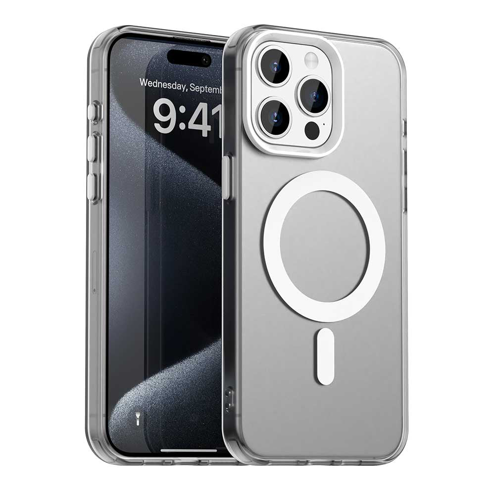 MagSafe futrola za Apple iPhone 15 Pro Max, Techsuit, CandyCase, Bela