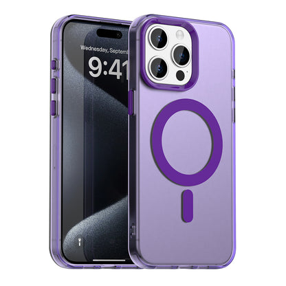 MagSafe futrola za Apple iPhone 15 Pro Max, Techsuit, CandyCase, Ljubičasta