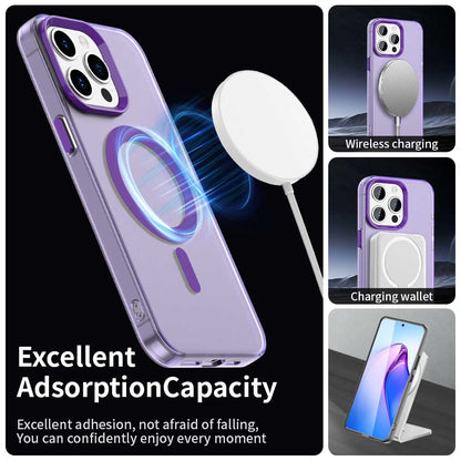 MagSafe futrola za Apple iPhone 15 Pro Max, Techsuit, CandyCase, Ljubičasta