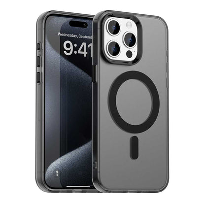 MagSafe futrola za Apple iPhone 15 Pro Max, Techsuit, CandyCase, Crna